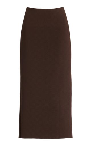 Nsfw Petra Stretch-Knit Midi Skirt