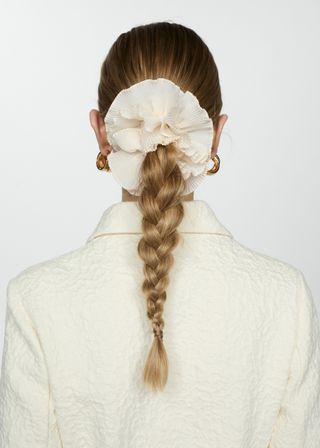 Maxi-Flower Scrunchie