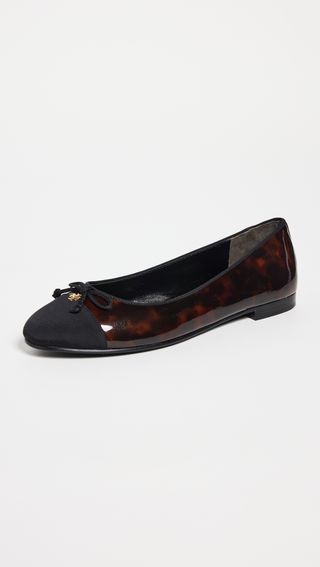 Cap-Toe Ballet Flats