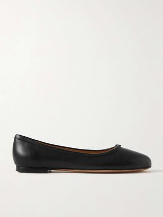 + Net Sustain Marcie Embellished Leather Ballet Flats