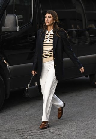 New York Fashion Week street style.