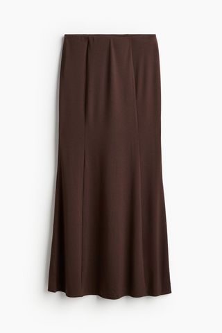 Flared Jersey Skirt