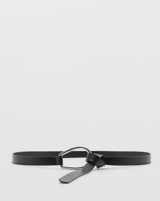 MANGO, Oval Buckle Belt