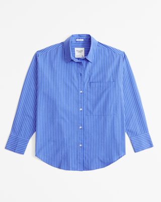 Oversized Poplin Shirt