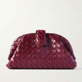 BOTTEGA VENETA, Lauren 1980 Teen Small Intrecciato Leather Clutch