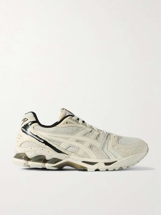 Gel-Kayano 14 Rubber-Trimmed Canvas and Leather Sneakers