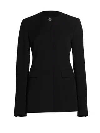 Toteme, Collarless Cinched Jacket