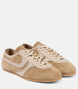 Suede and Leather Sneakers