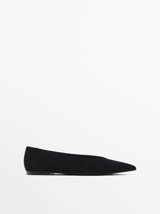 Ballet Flats With Pointed Toe