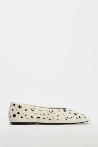 Studded Ballet Flats