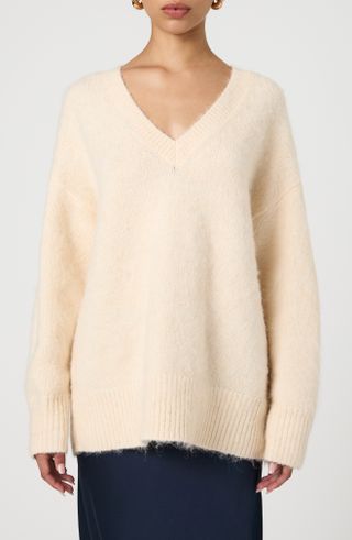 French Connection, Oversize V-Neck Sweater