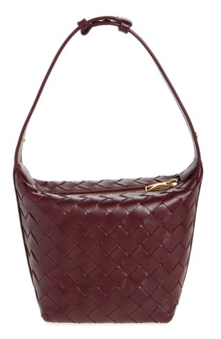 Bottega Veneta, Candy Wallace Intrecciato Handheld Pouch