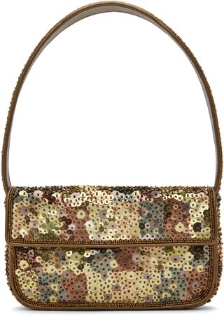 Gold Tommy Beaded Bag