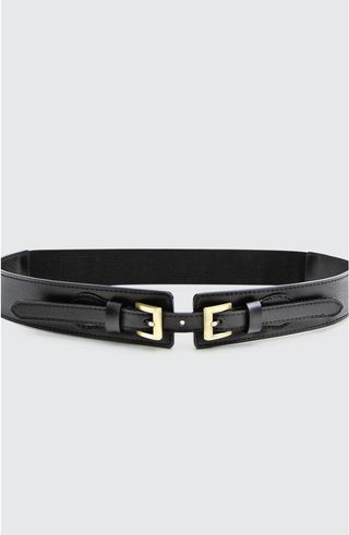 London Fog Leather Waist Belt