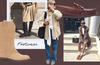 Collage of Women Wearing Fall Trends