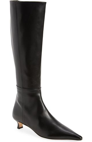 Zazie Kitten Heel Tall Boot