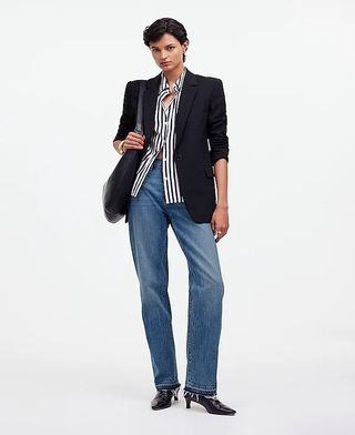 madewell, The Rail Straight Jean