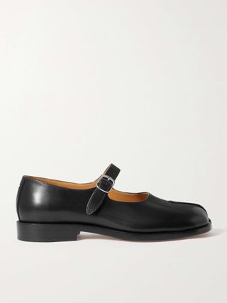 Tabi Split-Toe Leather Flats