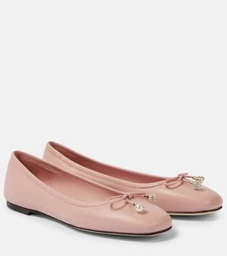 Elme Leather Ballet Flats