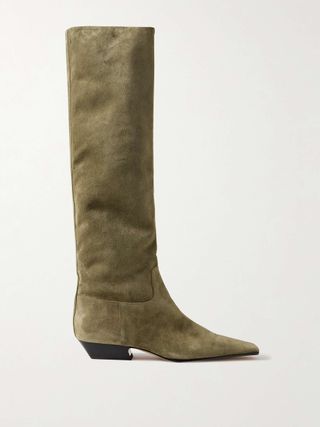 Marfa Suede Knee Boots