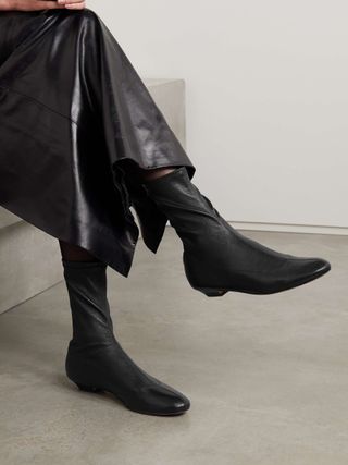 Apollo Leather Ankle Boots