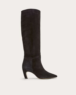 The Knee-High Banana Heel Boot