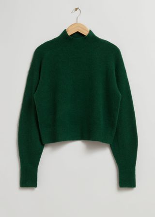 Mock-Neck Sweater