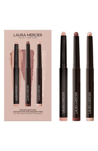 Effortless Eyes Caviar Stick Eyeshadow Trio (nordstrom Exclusive) $99 Value