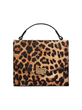 BSLONG, Leopard Print Box Bag