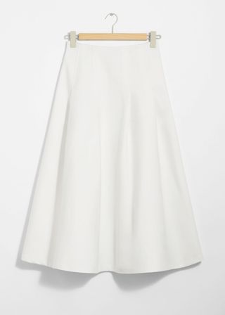 A-Line Midi Skirt