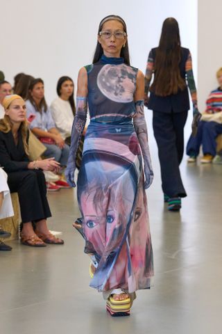 poster print patterns at milan fashion week spring summer 2025