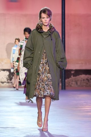 parkas at milan fashion week spring summer 2025