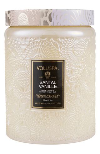 Large Santal Vanille Jar Candle