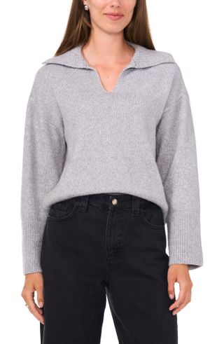 Vince Camuto, Wide Collar Sweater