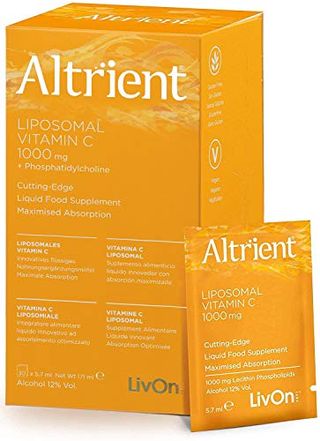 Altrient Liposomal Vitamin C | 1000 Mg High Absorption Liquid Sachets | 30 Servings | Suitable for Vegans