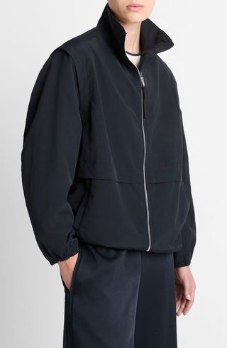 Nylon Track Jacket