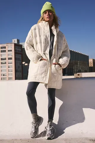 Patricia Packable Poncho Puffer