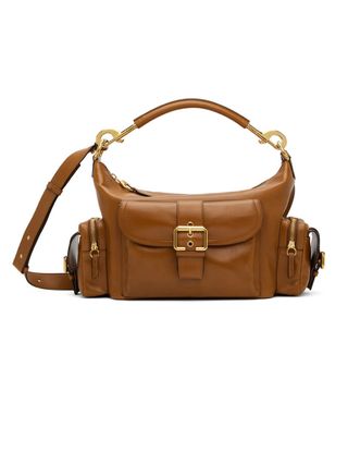 Tan Large Camera Bag