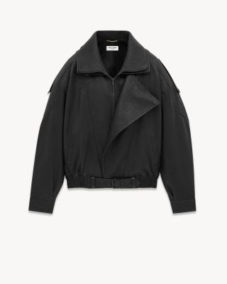 Saint Laurent, Bomber Jacket in Lambskin