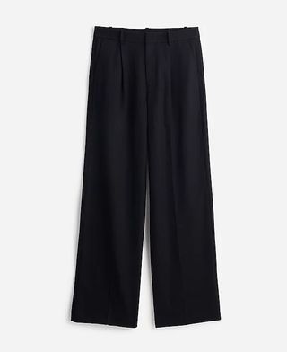 Madewell Slouchy Straight Pants in Drapey Twill