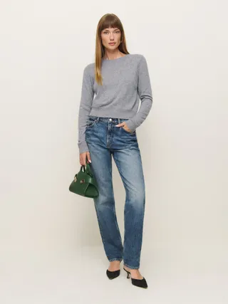 Dana Cashmere Crew Sweater