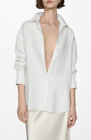 Samari Linen Button-Up Shirt