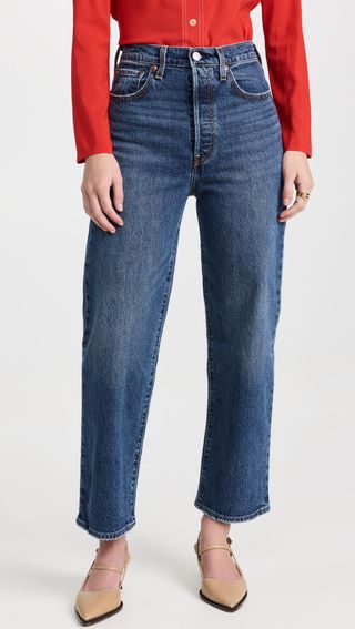 Levi's, Ribcage Straight Ankle Jeans