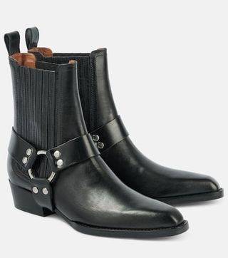 Helena Leather Ankle Boots