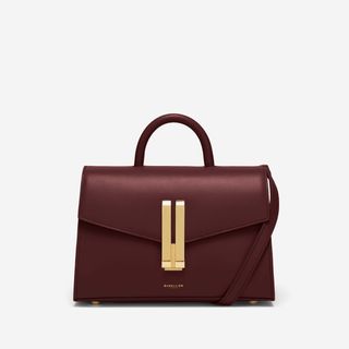 The Midi Montreal | Burgundy Smooth | Demellier