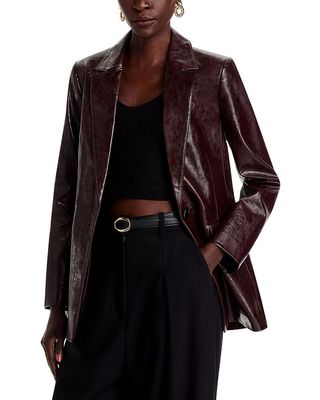 Savvy Faux Leather Jacket