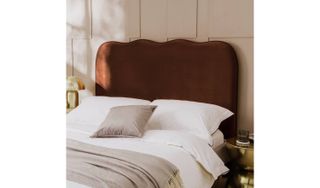 Habitat, Onda Velvet Double Headboard