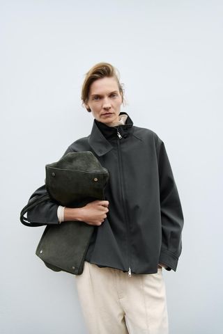 Zara, Minimalist Jacket in ZW Collection