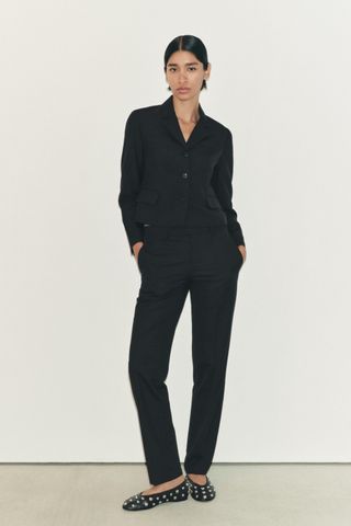 Zw Collection Straight Leg Pants