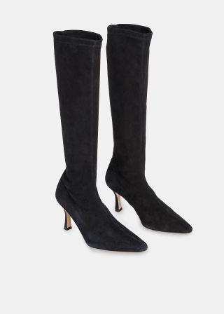 Hera Stretch Suede Boot